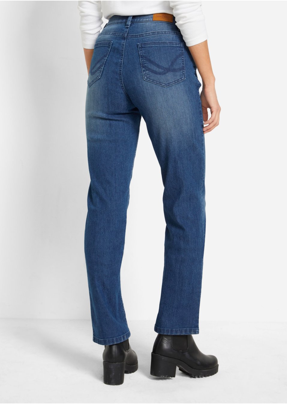 Lot de 2 jeans confort stretch, Straight