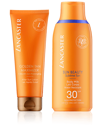 Lancaster Golden Tan Maximizer Set mit Body Milk SPF 30 125ml-175ml