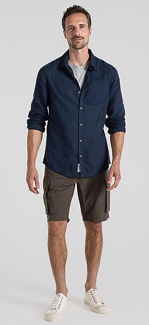 CRAGHOPPERS - CHEMISE ALEXIS LONG SLEEVED SHIRT M