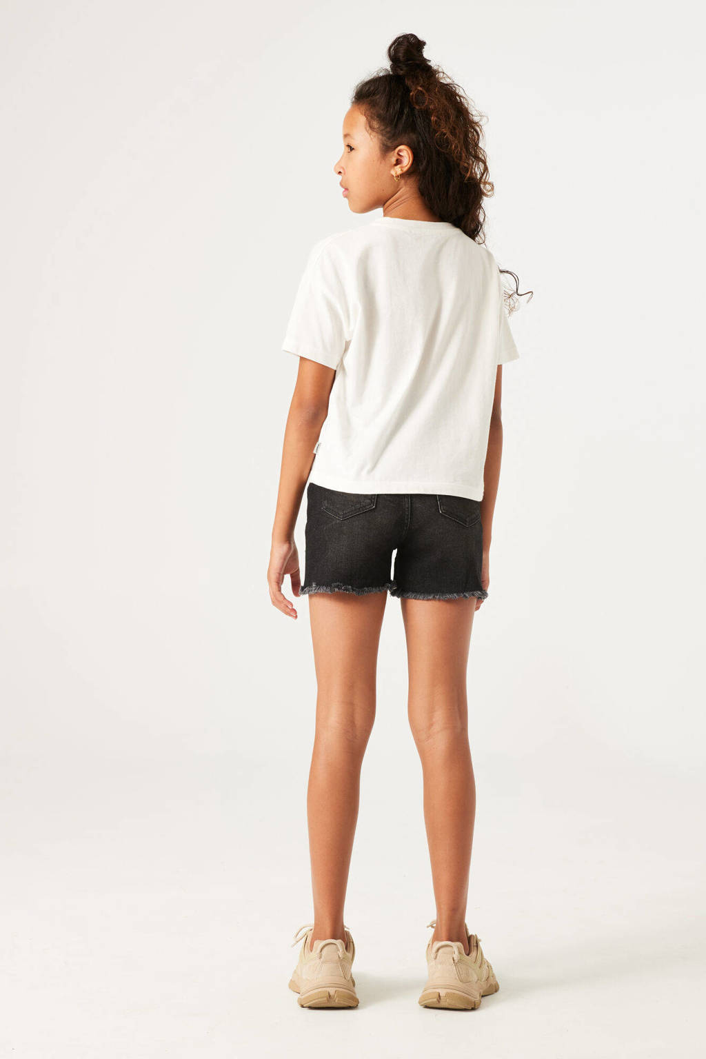 Garcia high waist slim fit denim short Rianna short dark used denim