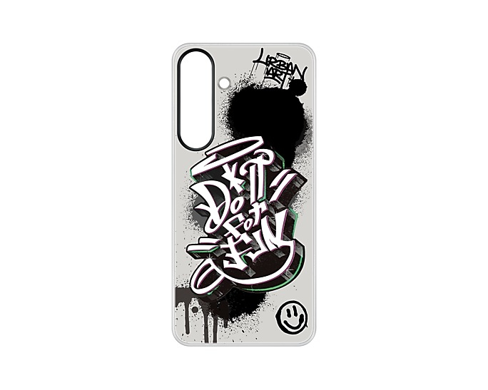 Galaxy S25 Flipsuit Rugged Hardcase Hülle Clear Cover   NFC Einlegekarte (EF-JS931CBEGWW) - Transparent