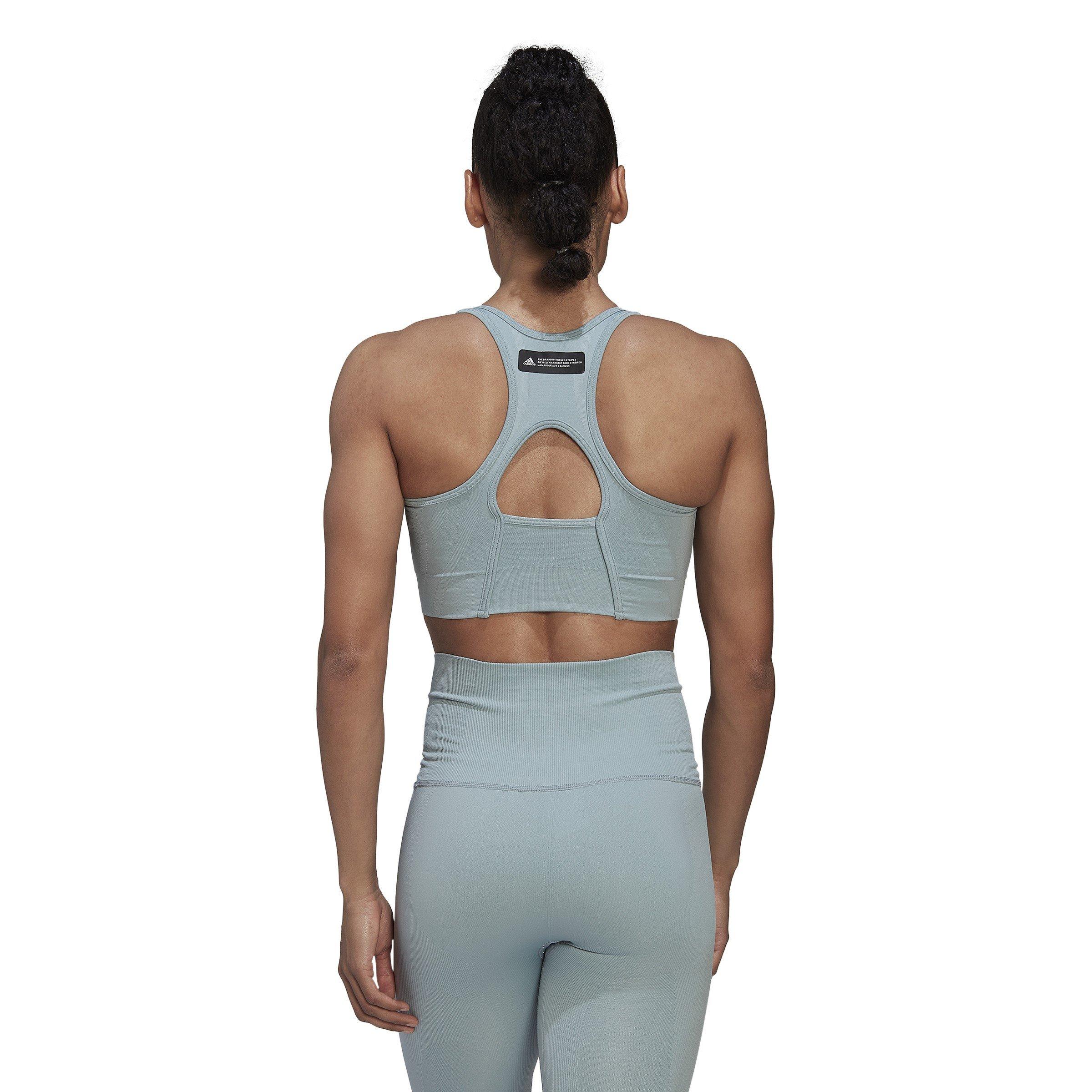 adidas Studio Two Tone Sports Bra Womens