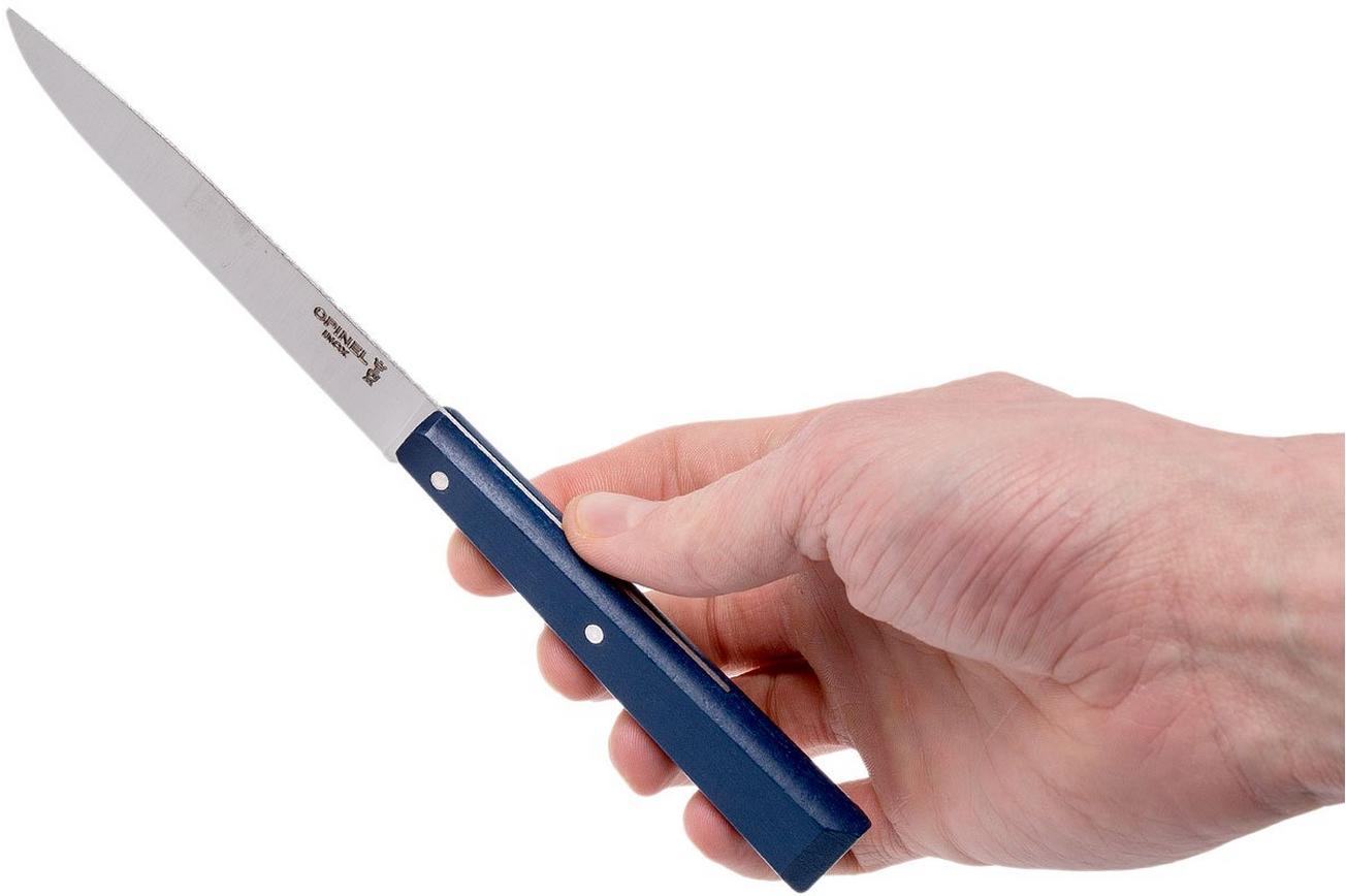 Opinel tafelmes Bon Appétit, N°125, blauw