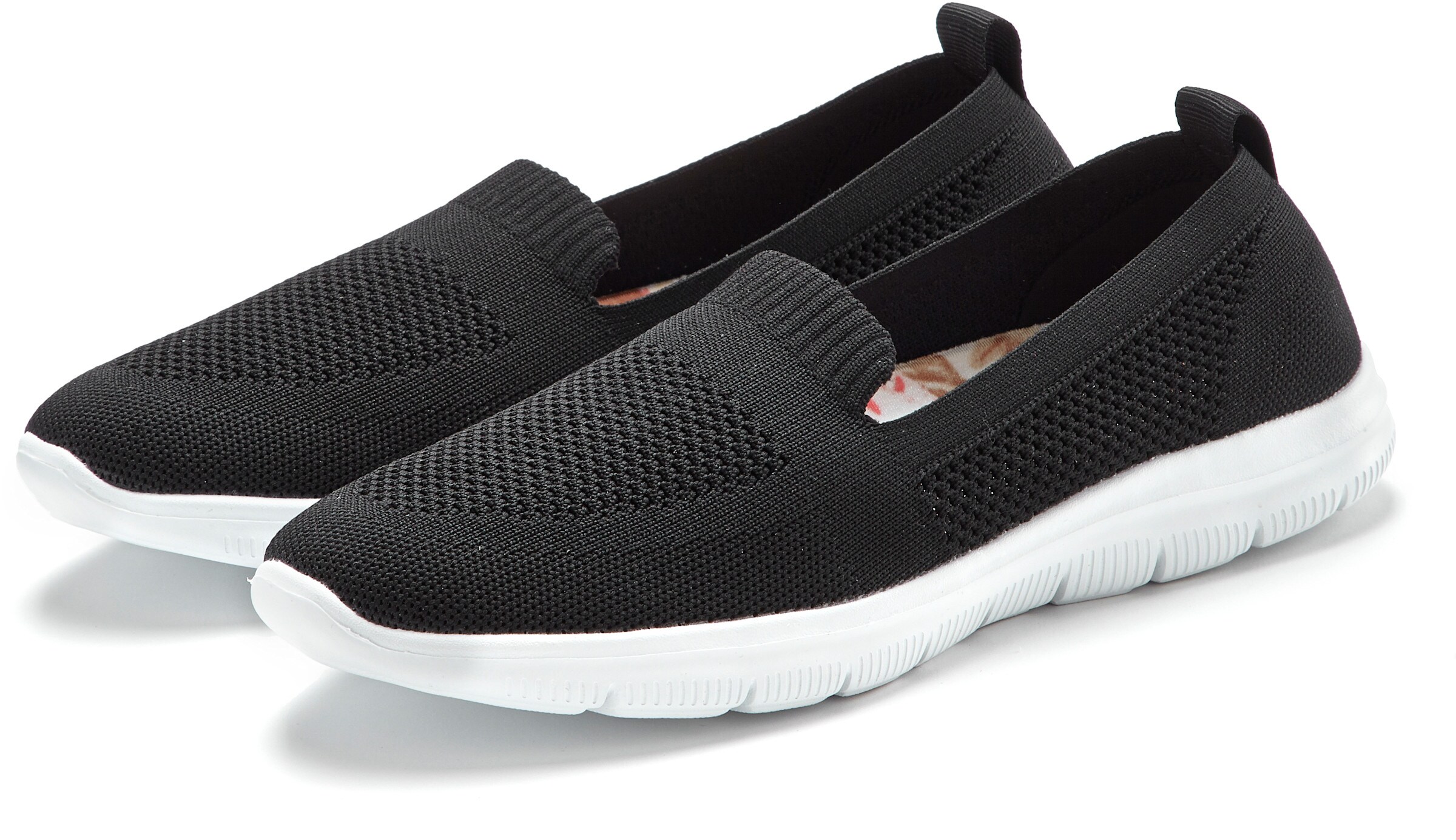 LASCANA Slipper in schwarz