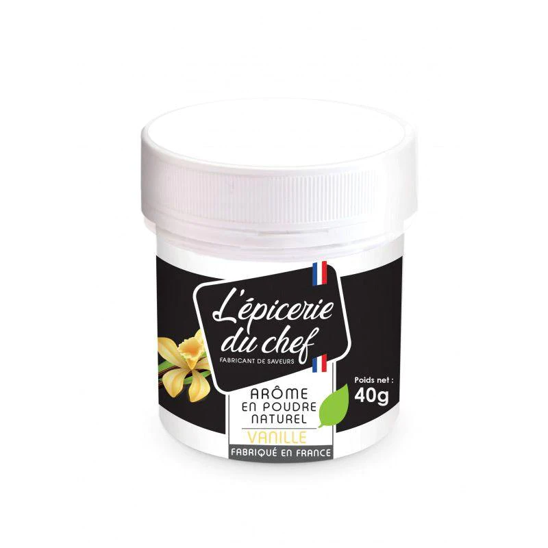Arôme alimentaire naturel en poudre Vanille 40 g Scrapcooking