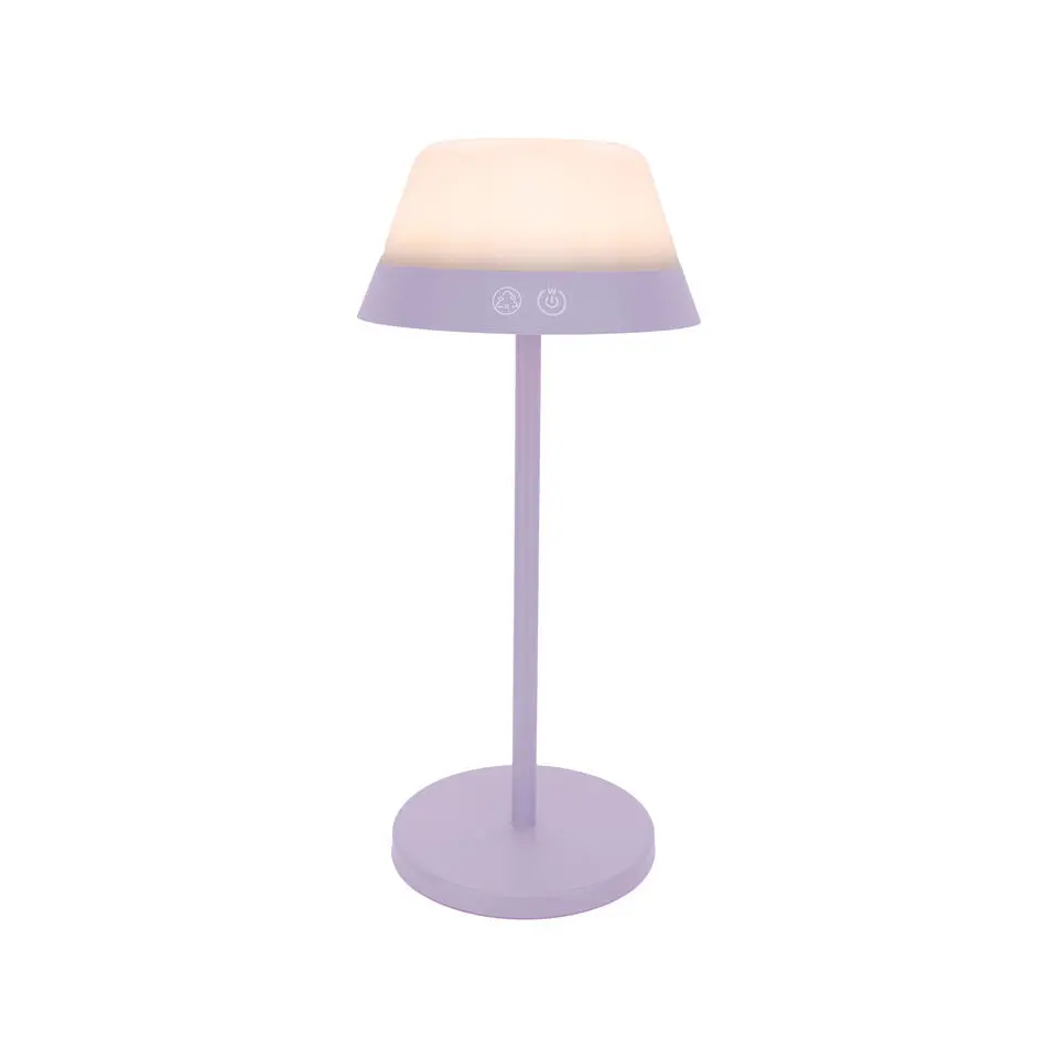 EGLO Meggiano Tafellamp - 32 cm - Lila/Wit