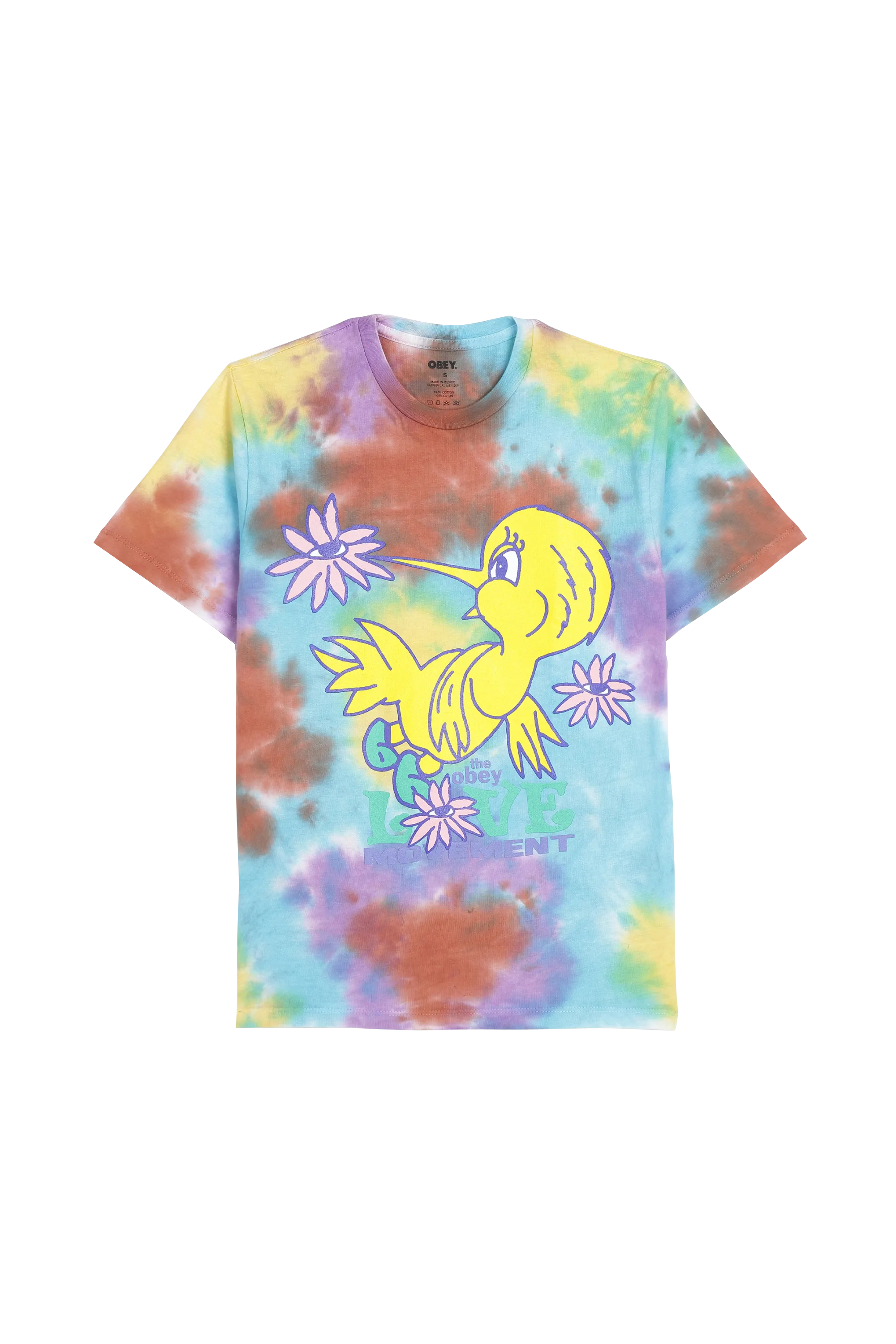OBEY T-shirt OBEY LOVE MOVEMENT Multicolore
