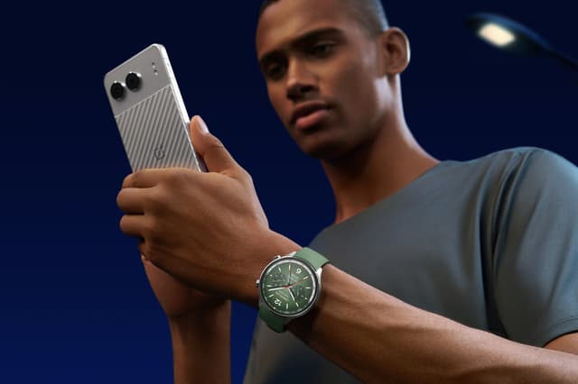 OnePlus Watch 2R hybridur 46mm (grøn)
