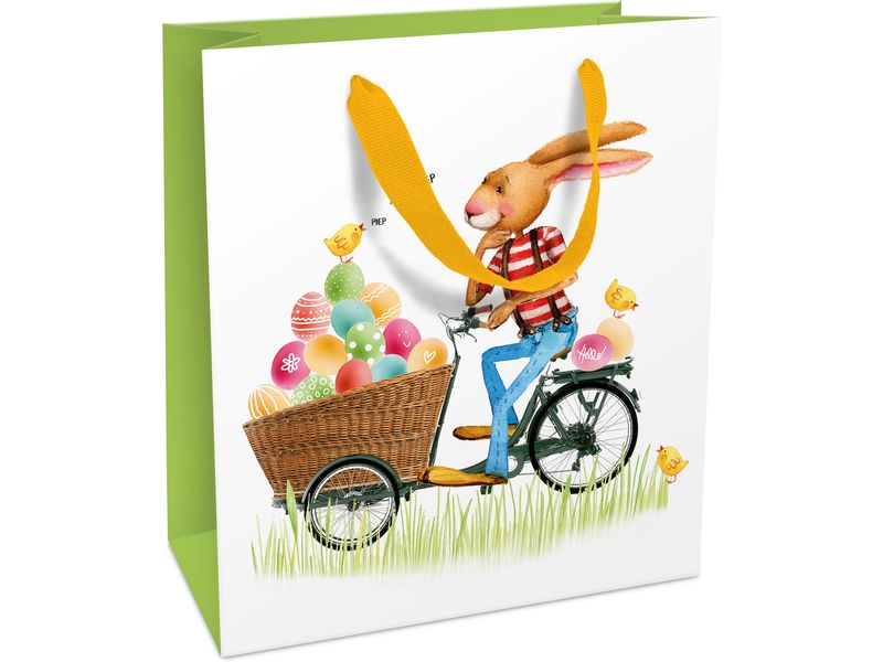 Braun   Company Geschenktasche Eiertrasnport 18 x 21 x 8 cm Matte Geschenktüte