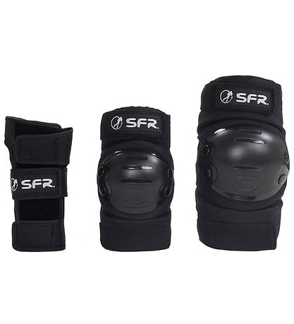 SFR Beskyttelsess?t - Youth Ramp Triple Pad Set - Sort