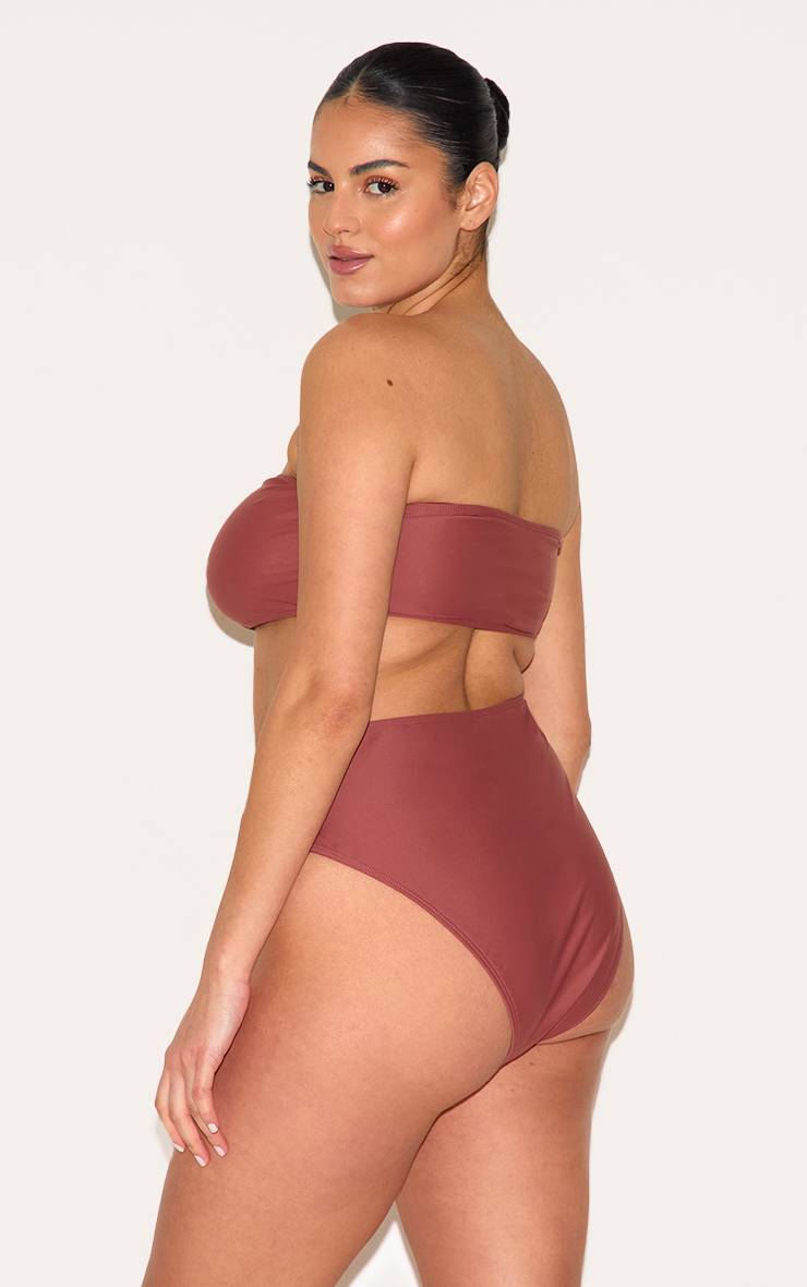 Rouille Haut De Bikini Bandeau Basique Plus