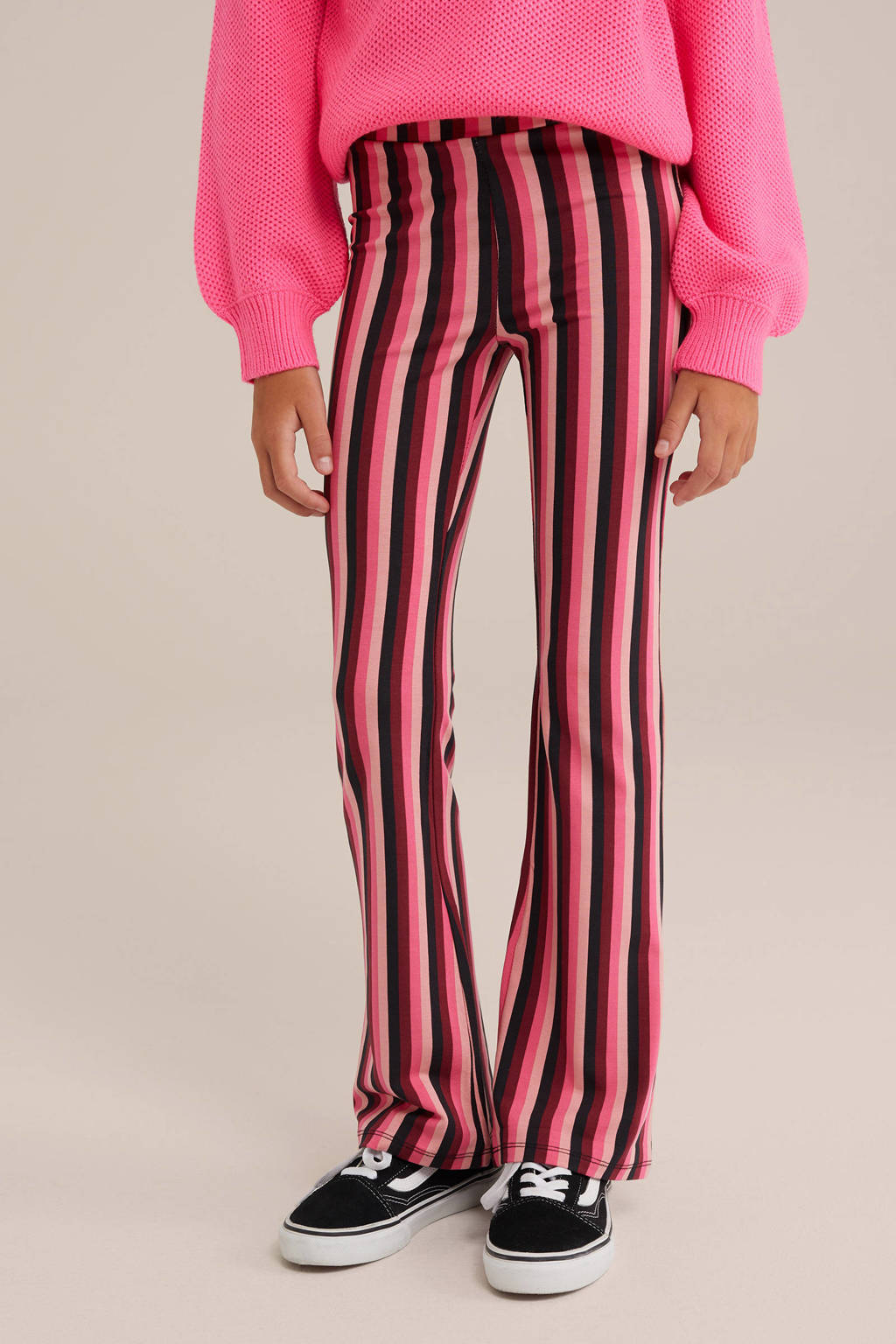 WE Fashion broek met all over print