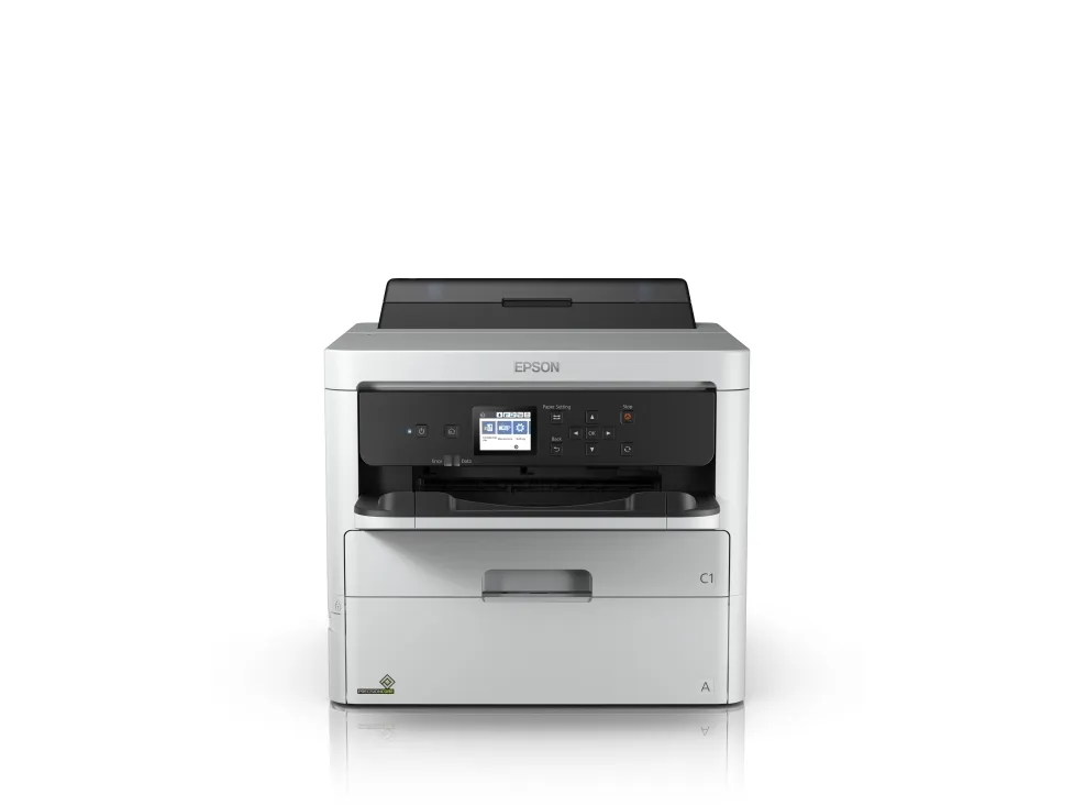 Epson WorkForce Pro WF-C529RDW - Printer - farve - Duplex - blækprinter - A4/Legal - 4800 x 1200 dpi - op til 24 spm (mono) / op til 24 spm (farve) - kapacitet: 830 ark - USB 2.0, Gigabit LAN, Bluetooth, Wi-Fi(n), USB 2.0 vært
