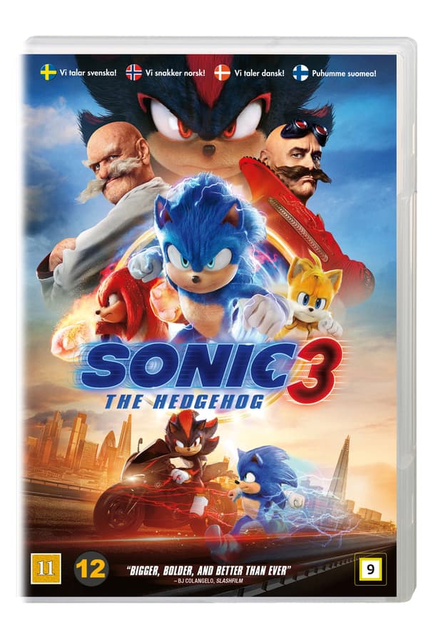 Sonic The Hedgehog 3 (DVD)