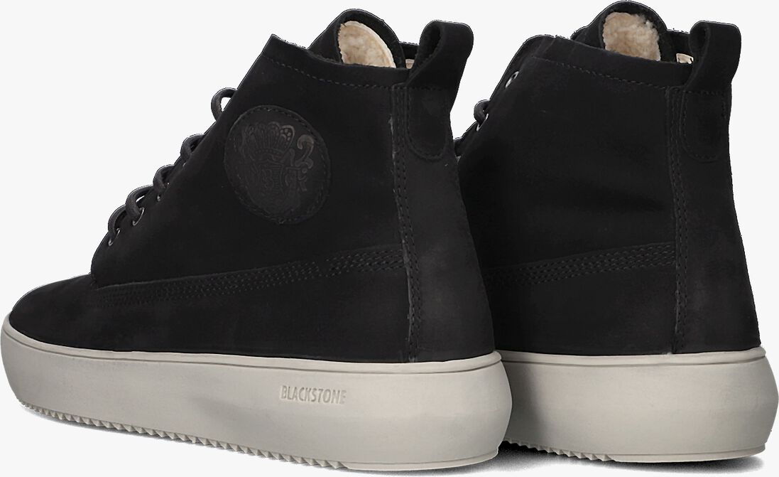 BLACKSTONE zwarte blackstone hoge sneaker aspen