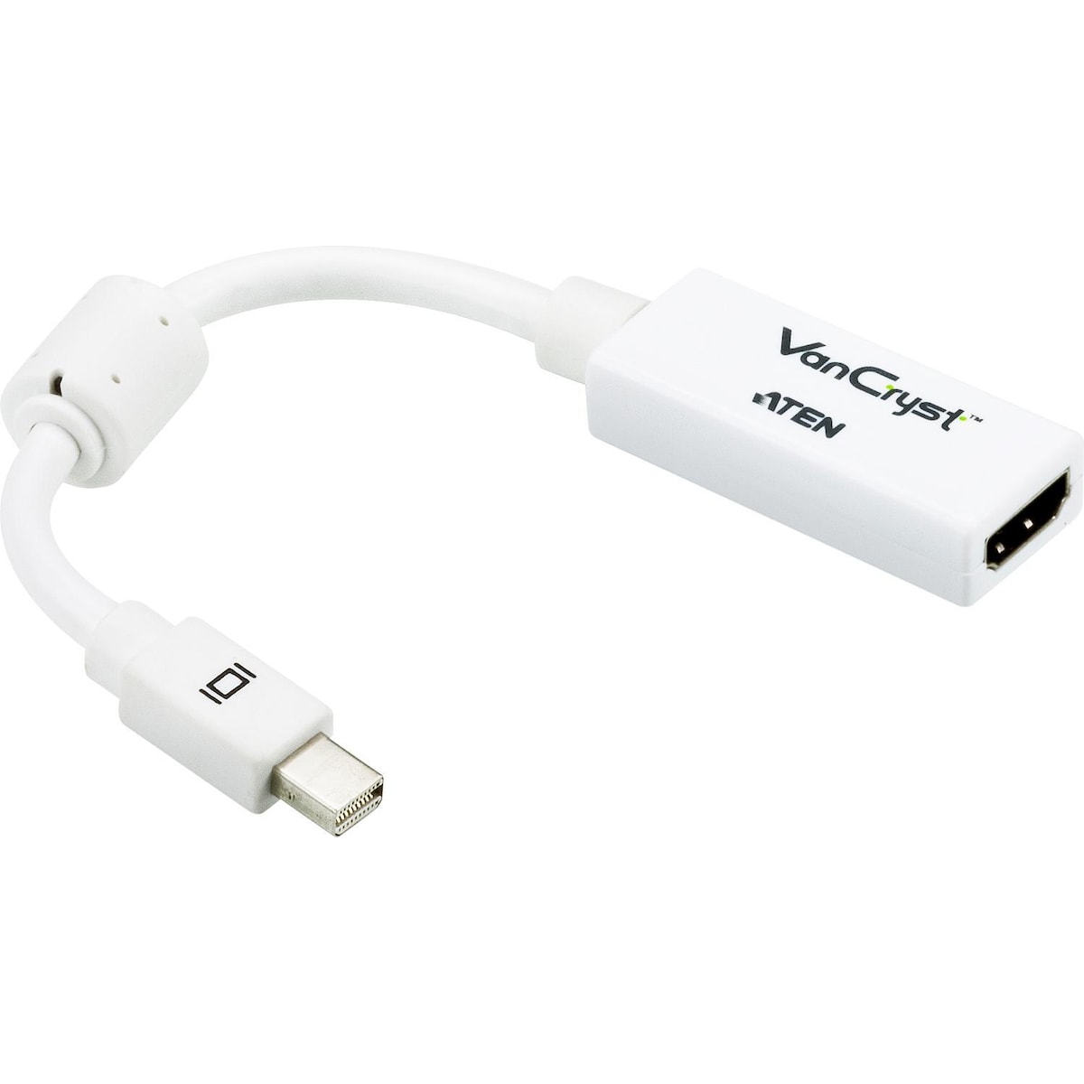 ATEN mini DisplayPort til HDMI-adapter, ha-ho, 0,19m, hvit