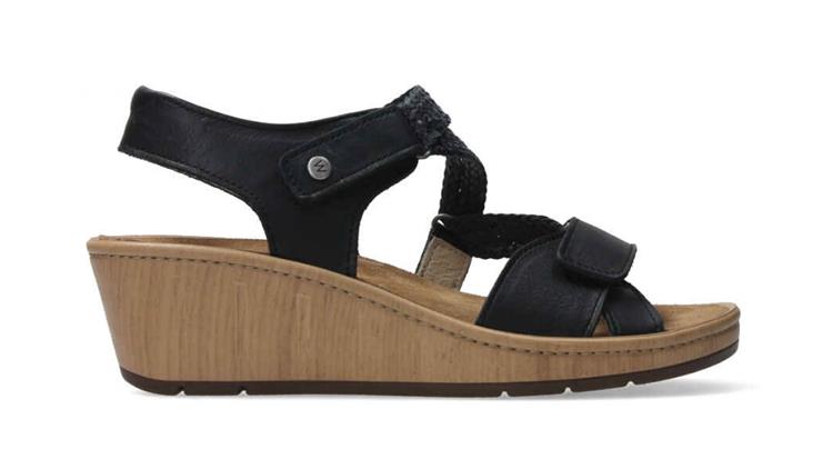 Wolky 00355030 La Jolla Viagretta leather zwart