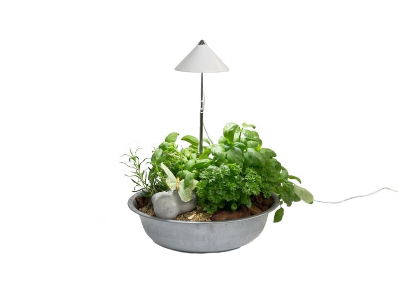 Venso Solutions Pflanzenleuchte SunLite 7 W, Weiss LED-Pflanzenlampe mit Vollspektrum