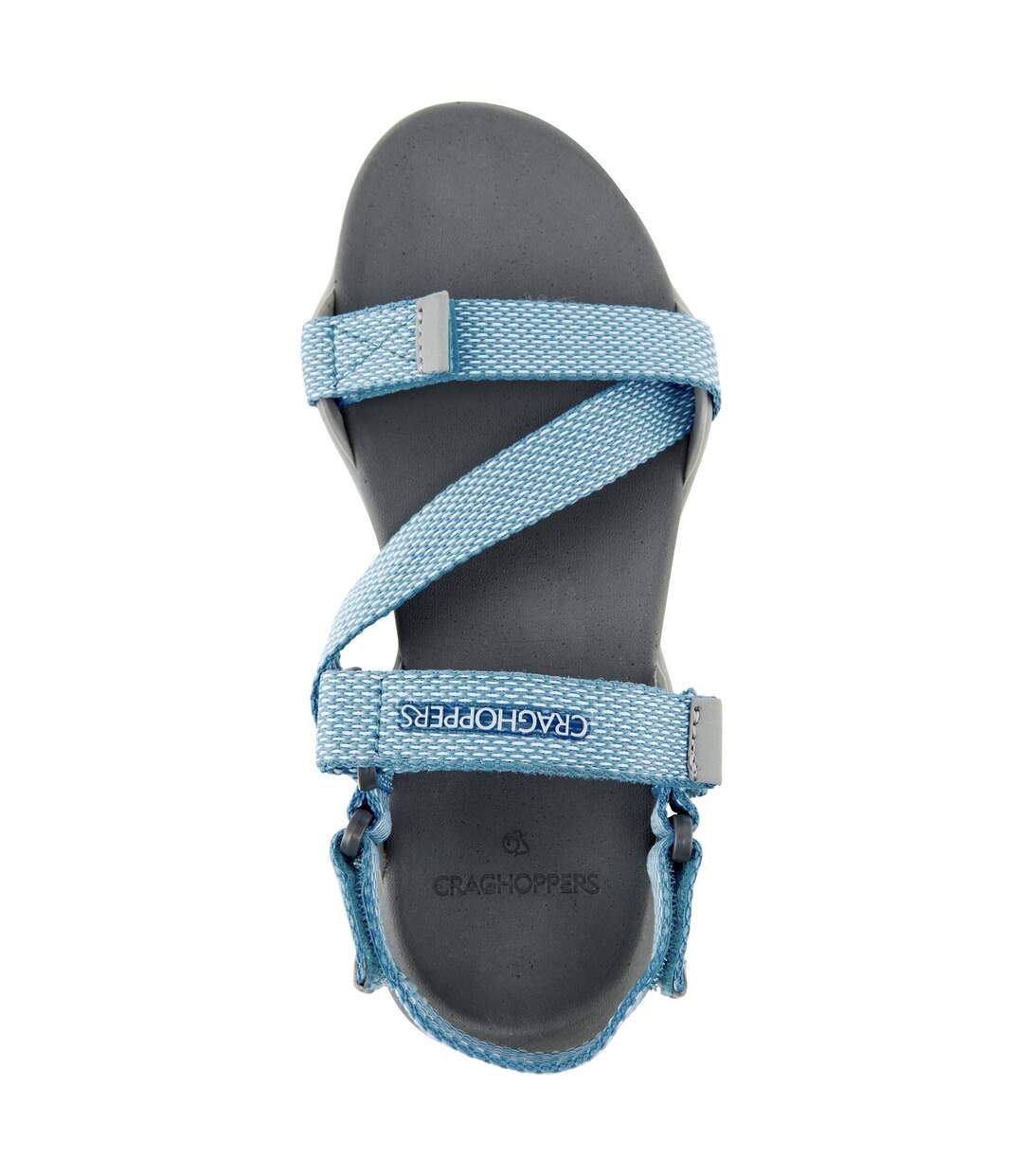 Craghoppers - Sandales LADY LOCKE - Femme (Gris clair / Bleu vif) - UTCG1618