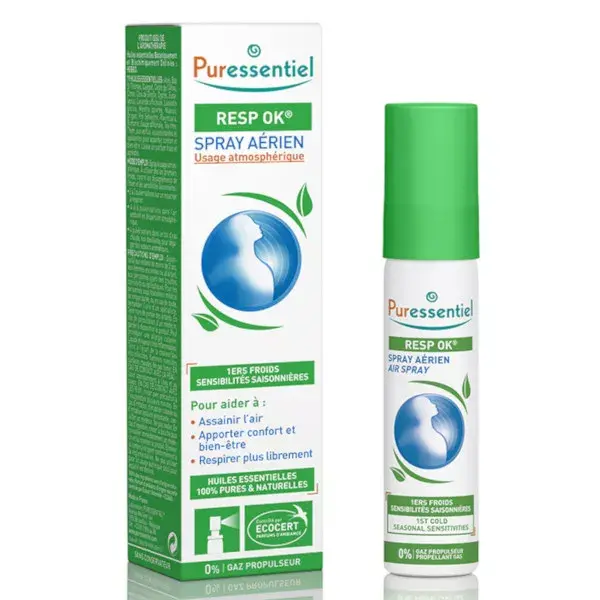 Puressentiel Spray Respiratório com 19 Óleos Essenciais 20ml