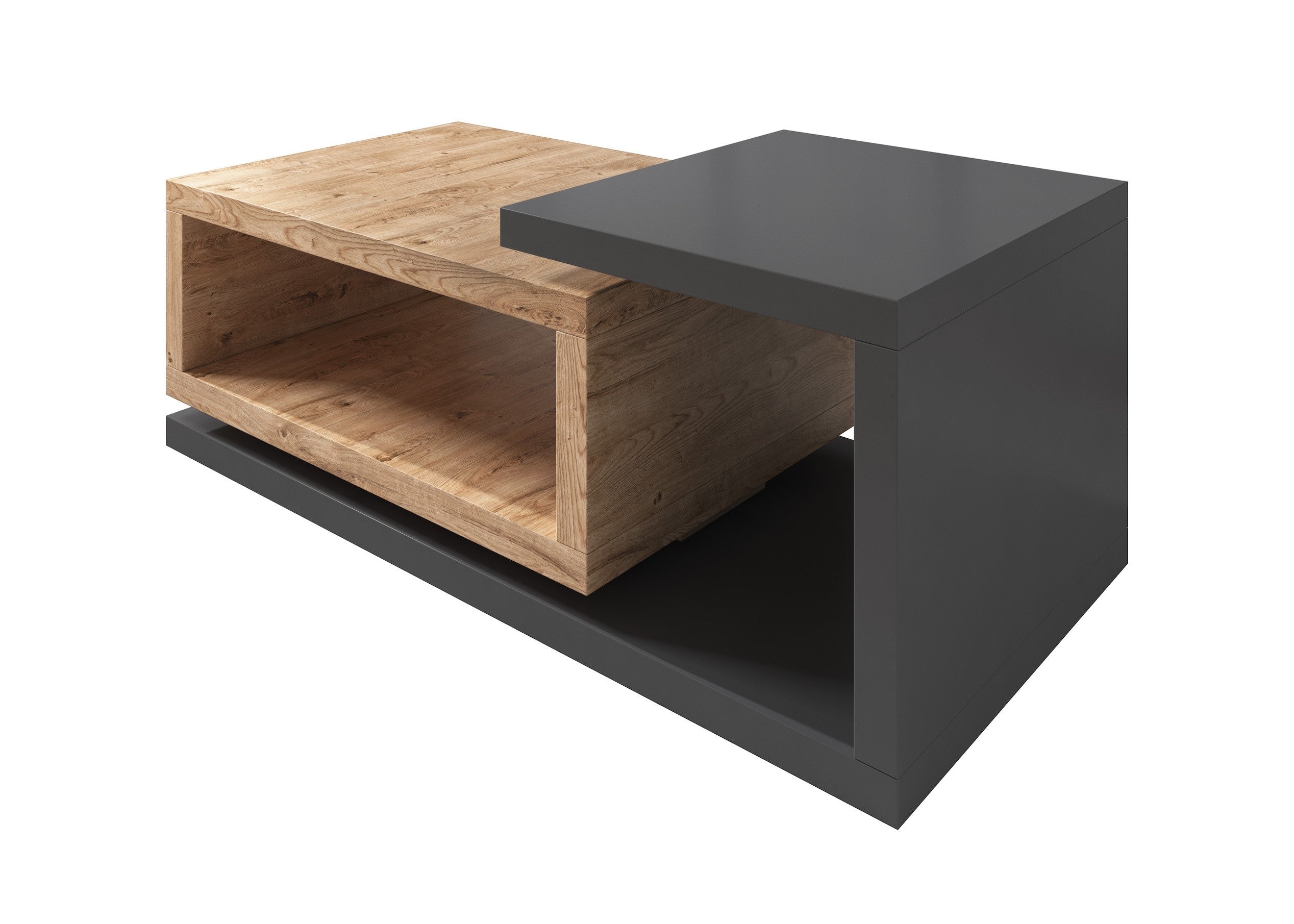 Bello - Salontafel - Eiken/antraciet