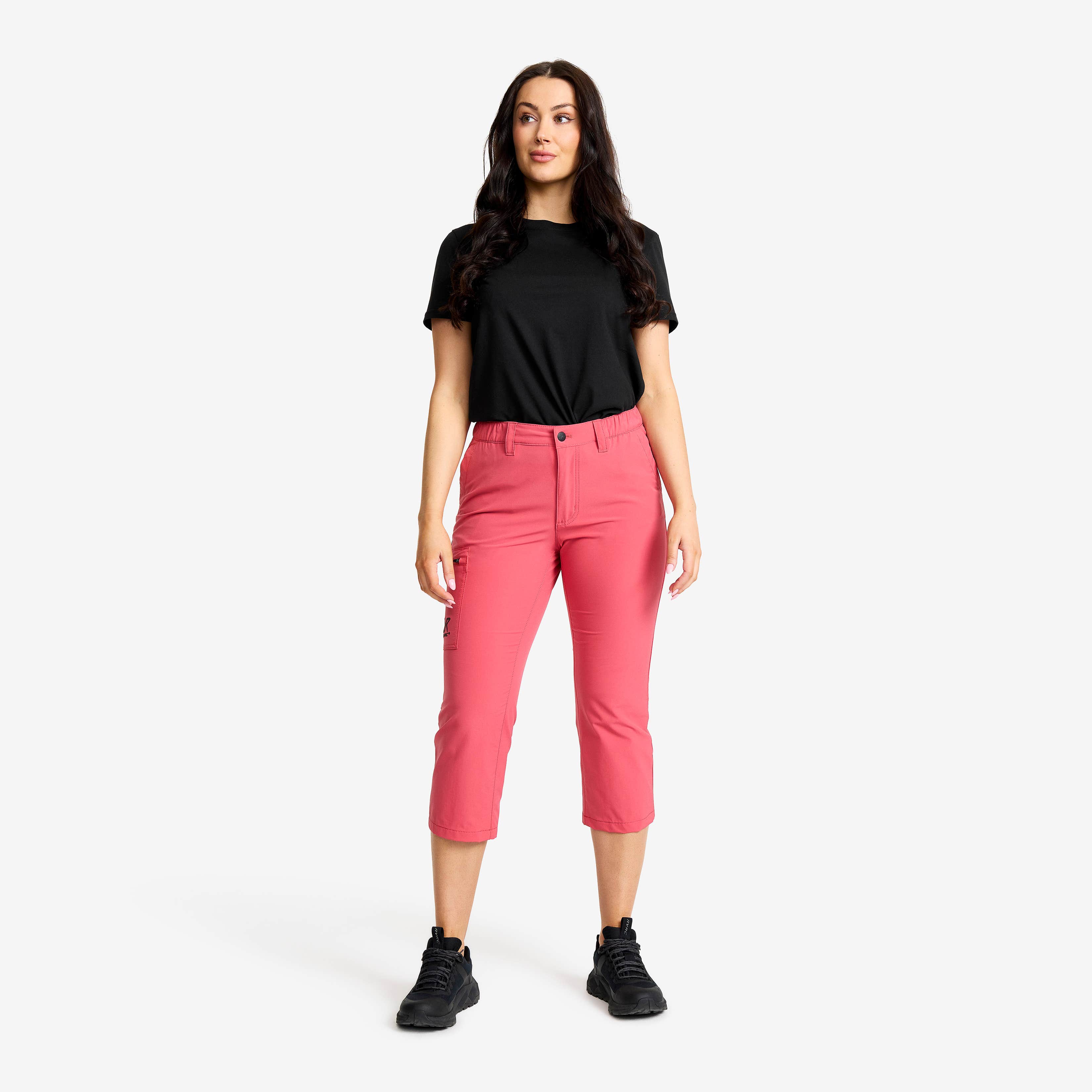 Adventure 3/4 Stretch Pants Dame Holly Berry