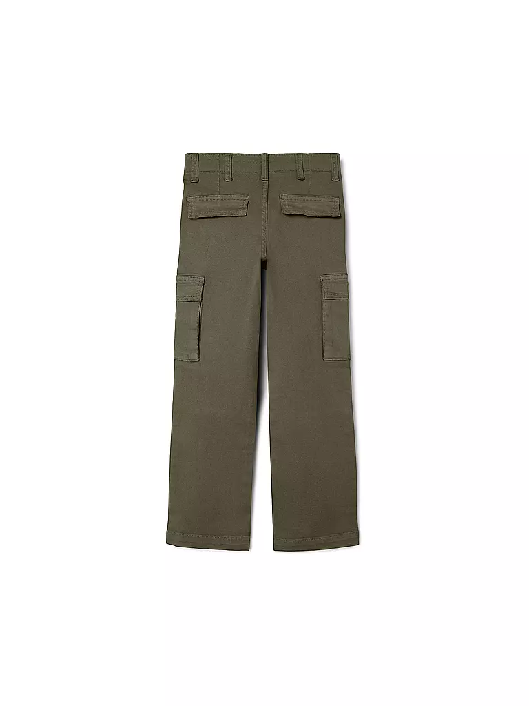 NAME IT  Jungen Cargohose NKMRYAN olive