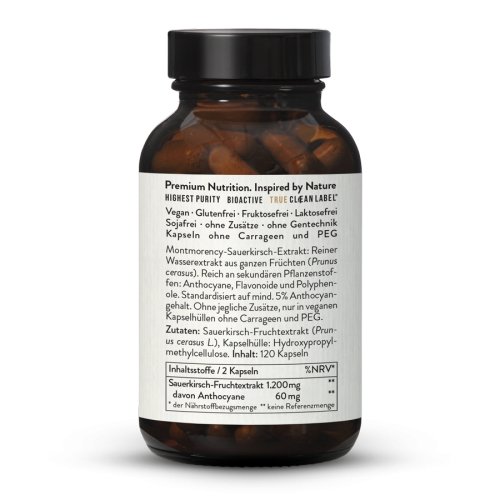 Sunday Natural Products  MontmorencySauerkirsche