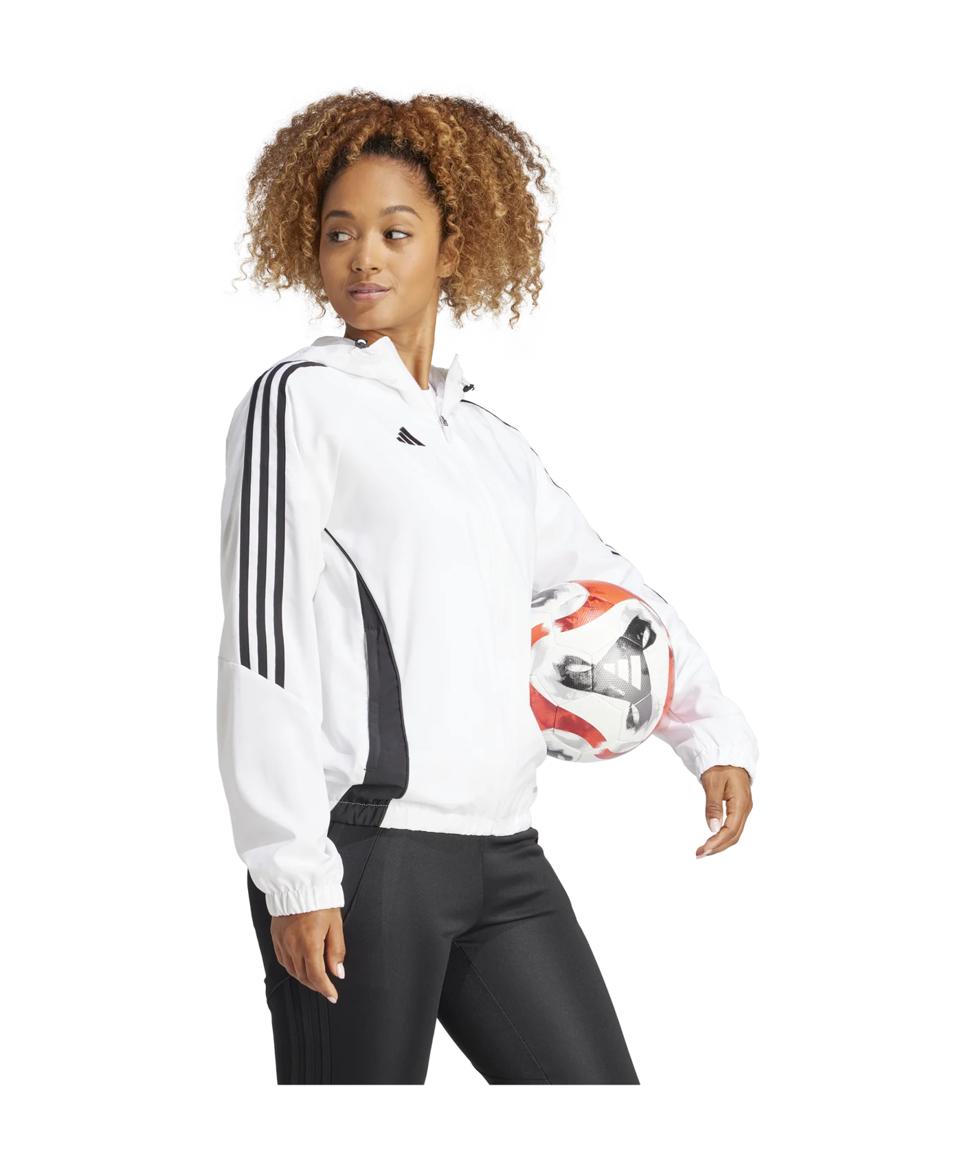 adidas Tiro 24 Windbreaker Damen Weiss