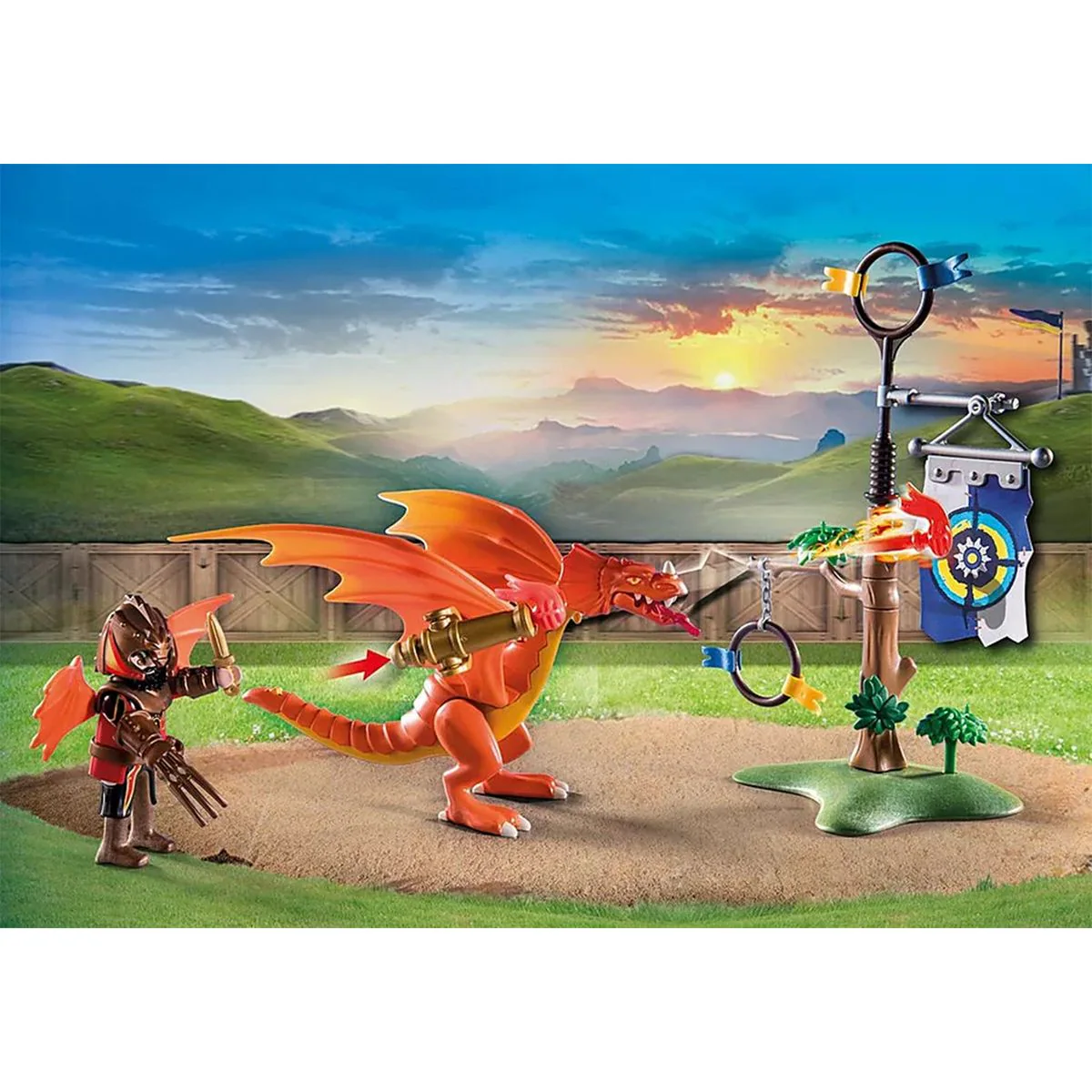 PLAYMOBIL® 71210 - Novelmore - Novelmore vs. Burnham Raiders - Turnierplatz