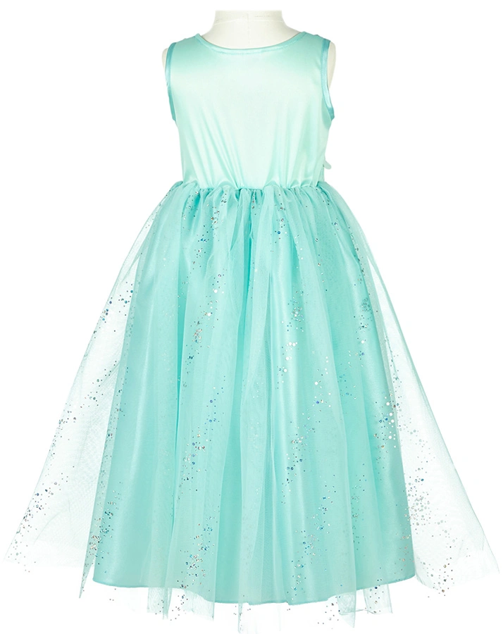 Kostüm-Kleid FLORINE mit Tüll in türkis