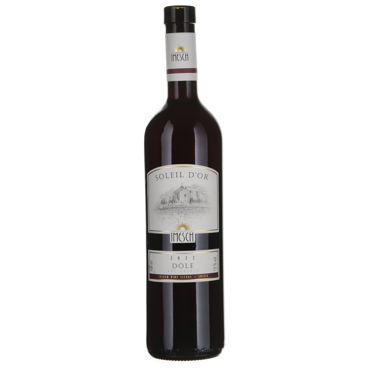 Valais AOC Dôle Soleil de Sierre Caves Imesch -75cl