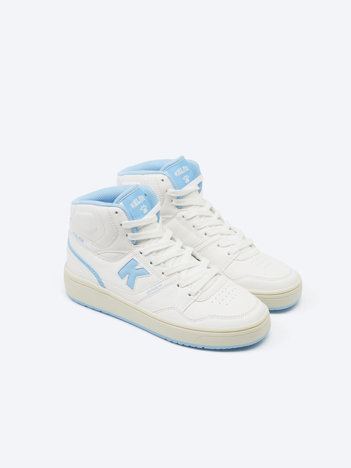 Tênis bota de cano curto KELME X LEFTIES - Azul Claro