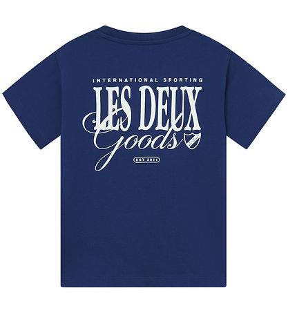 Les Deux T-Shirt - Waren - Blaupause/White