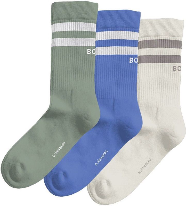 Björn Borg - Core Crew Socks - Sportsokken - Set van Drie