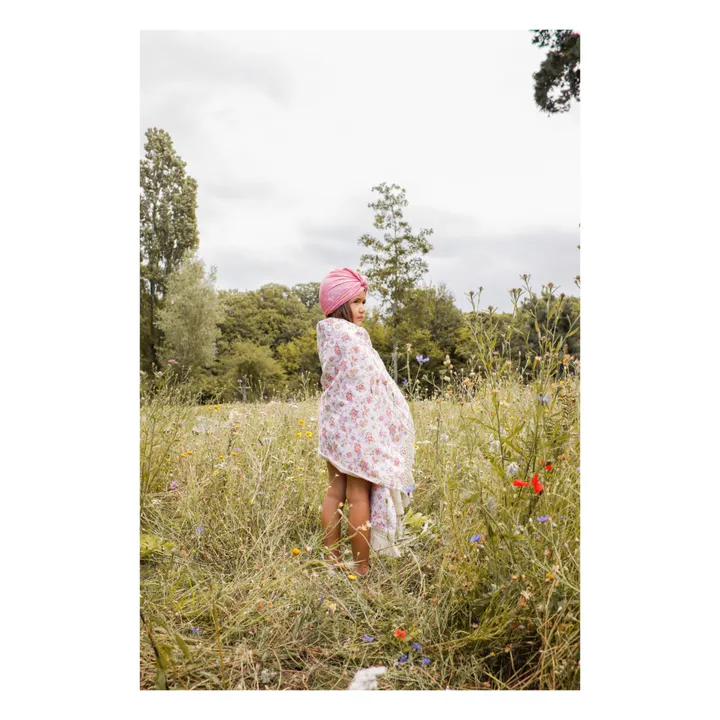 Louise Misha Serviette de plage Lana en coton bio | Crème