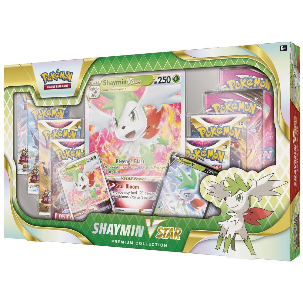Pokémon-Sammelkartenspiel: Shaymin V Star Premium-Kollektion