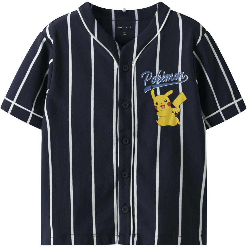 Køb Name It Navy Blazer Maska Pokemon Regular Skjorte