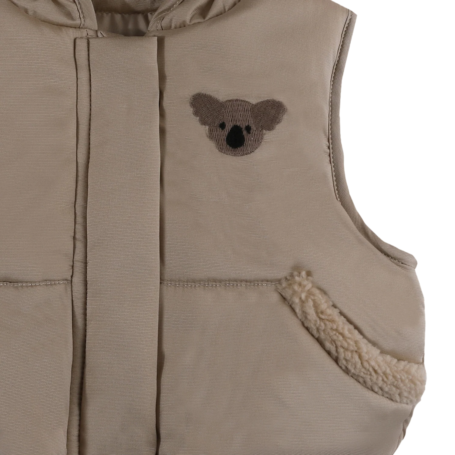Luijx Bodywarmer | Koala | Soft Taupe