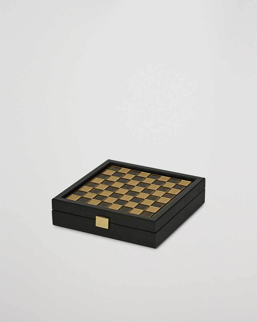 Manopoulos Byzantine Empire Chess Set Brown