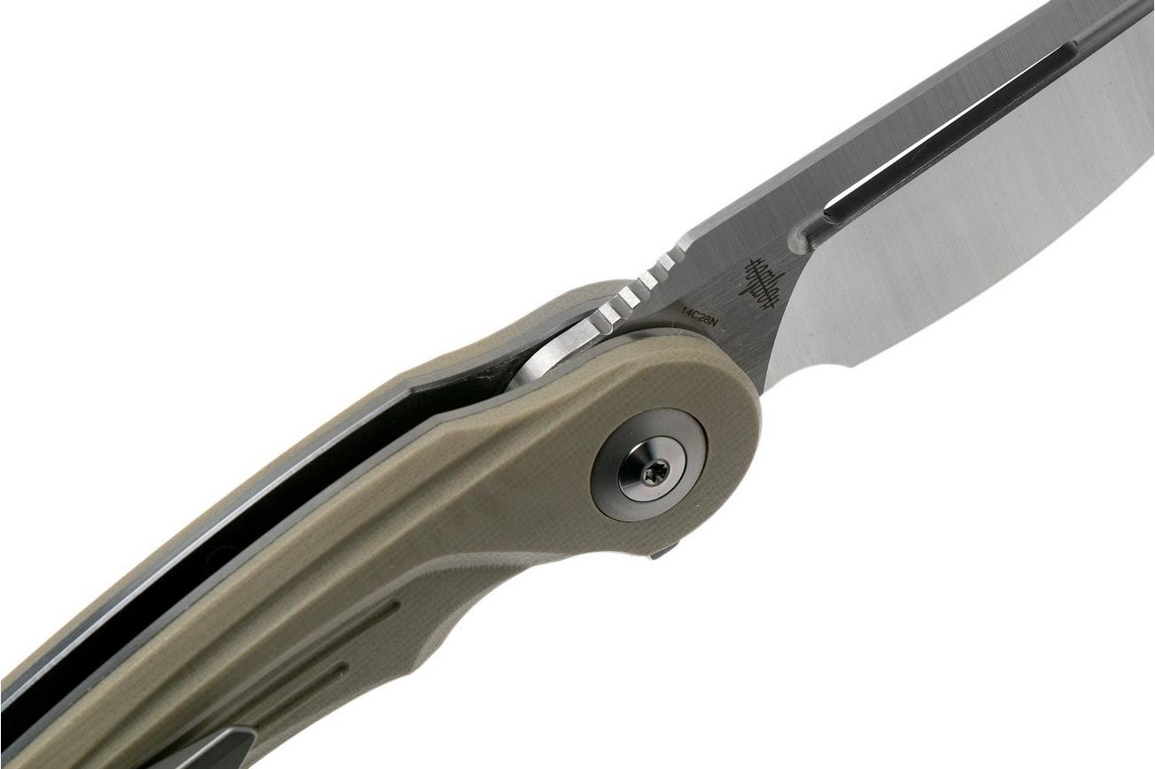 Bestech Irida BG25B Beige G10 zakmes, Kombou design