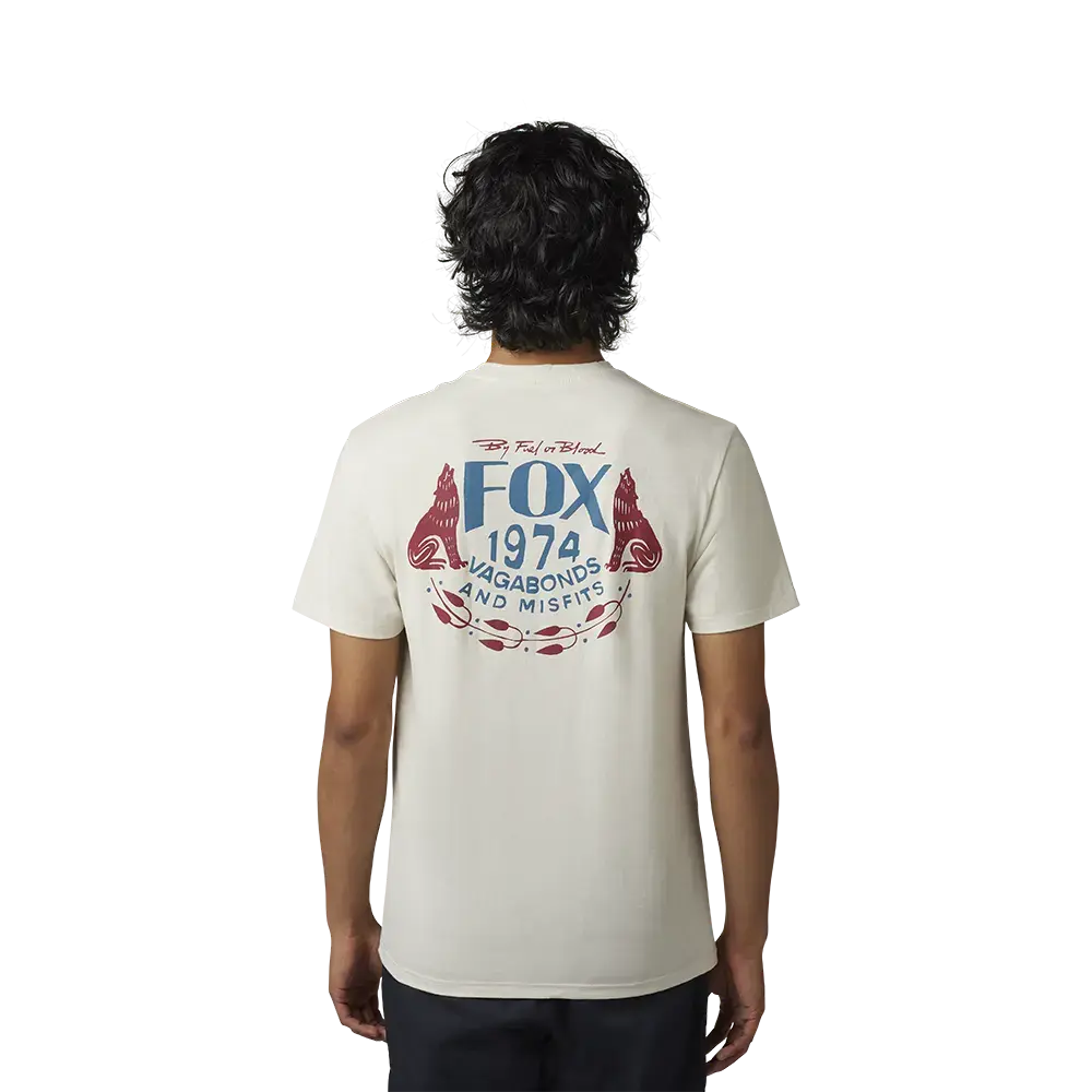 Fox Predominant Prem MTB Fietsshirt Korte Mouwen Wit Heren