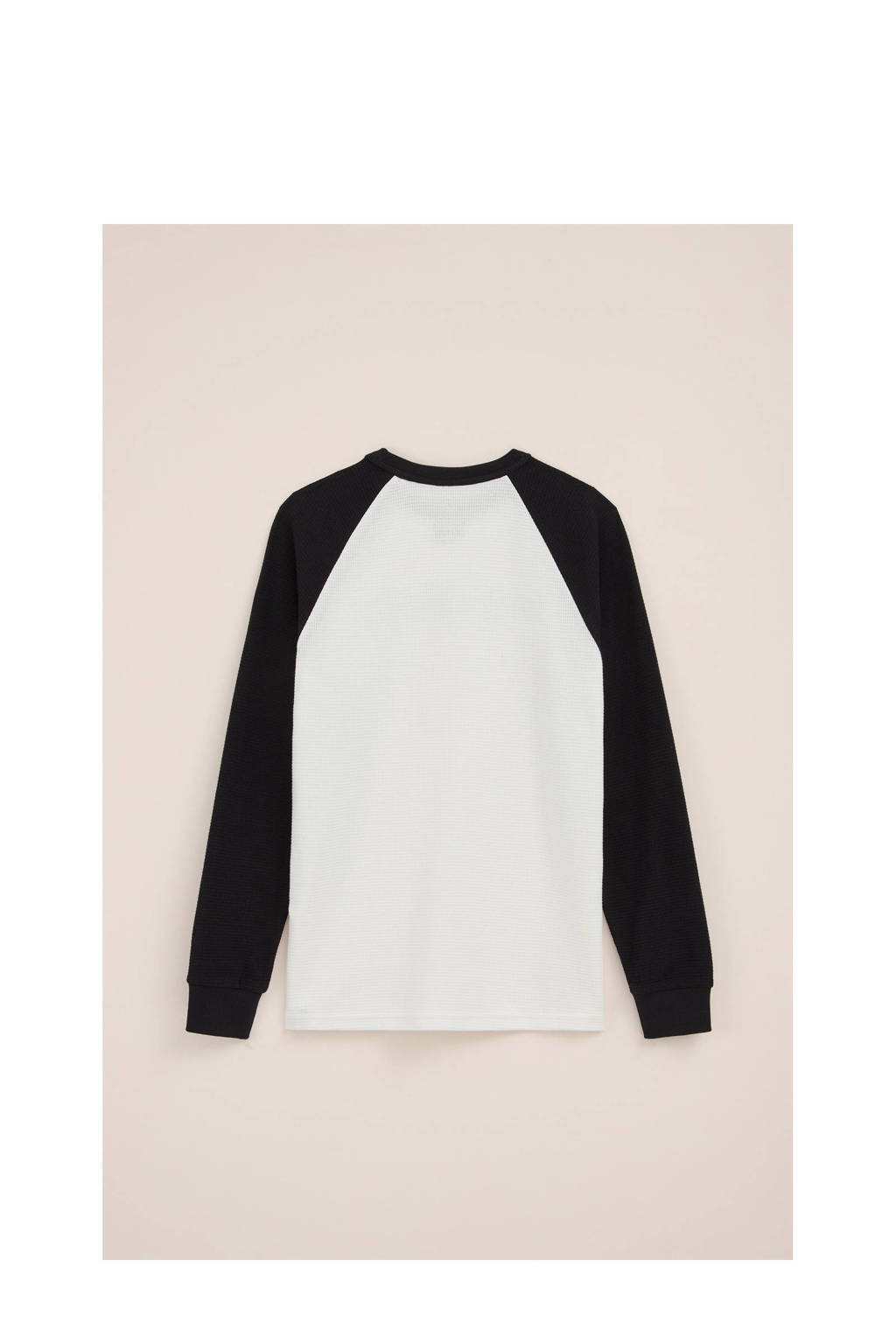 Salty Dog longsleeve wit/zwart