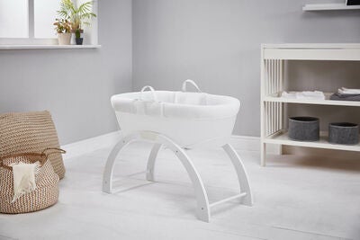 Shnuggle Dreami Moseskurv Sleep System, Hvit