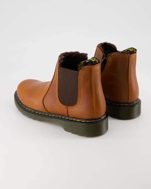 Dr. Martens Juniors Chelsea Boot Winterstiefel in Braun