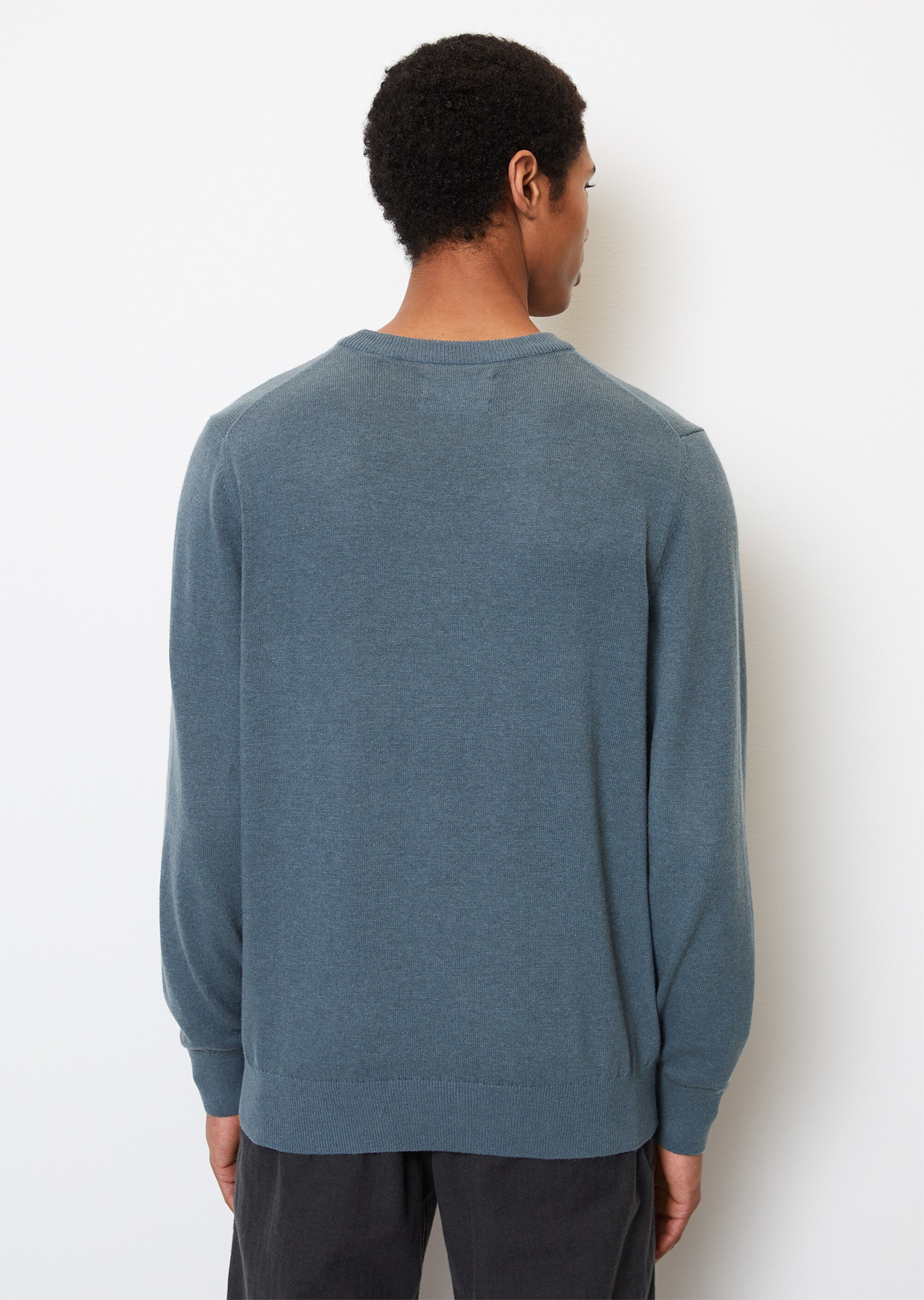 Pullover regular aus softem Bauwolle-Schurwolle-Mix
