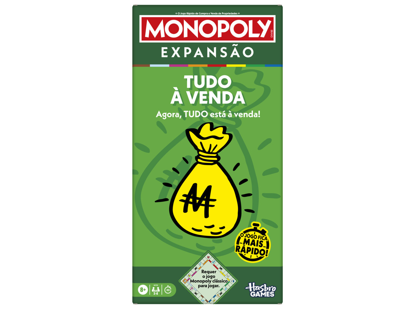 JOGO EXPANSÃO MONOPOLY TUDO À VENDA