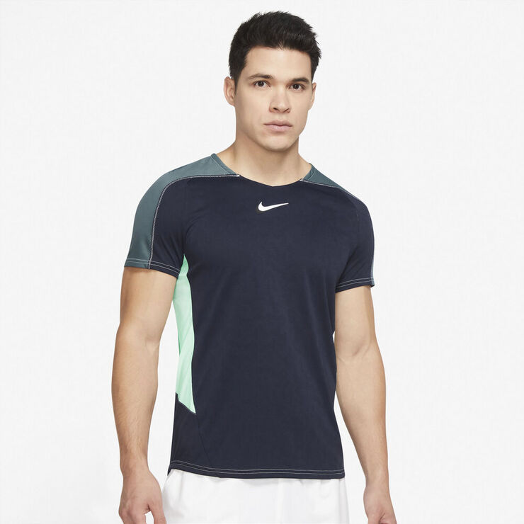 Nike Court Dri-FIT Slam T-shirt Blå
