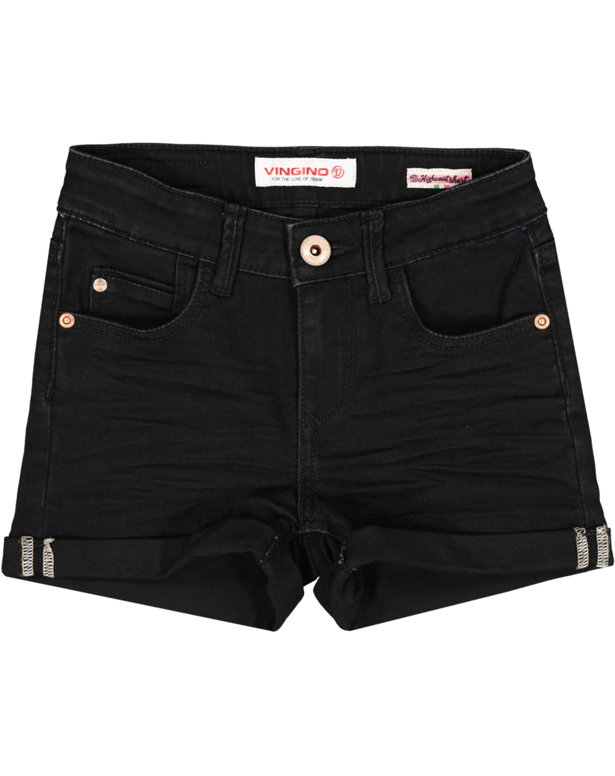 Jeans-Shorts DAIZY in black