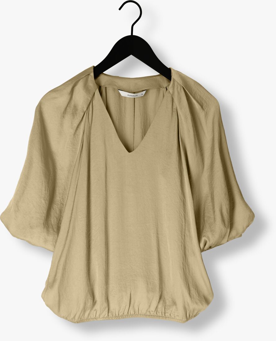 SUMMUM groene summum tuniek top silky touch